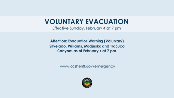 Voluntary Evacuation February 2024