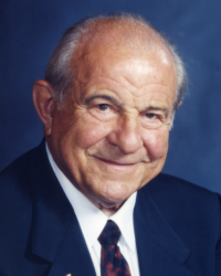 Carl N. Karcher, Orange County Hall of Fame Inductee, Class of 2024, Portrait of Carl N. Karcher, Founder of Carl's Jr