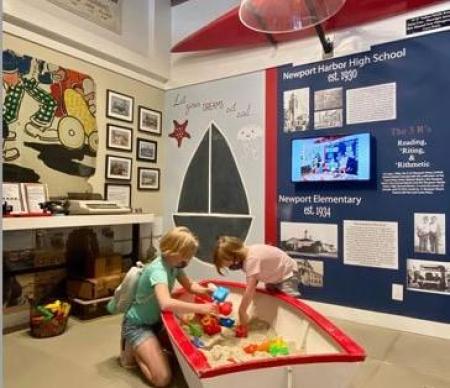 Interactive Children’s Area Inside the Museum, courtesy of Balboa Island Museum website