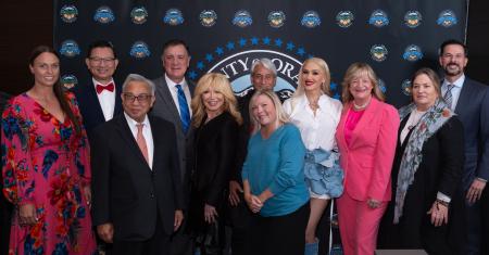 Group photo of the Inaugural Orange County Hall of Fame Class